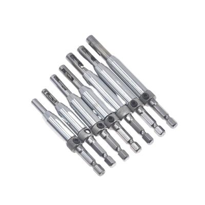 China Wood Drilling Self-Centering HSS Hinge Drill Bits Set Door Cabinet 5/7/9/11/13 - 64