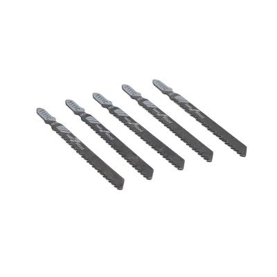 China 5pcs/set HCS Jagged Chainsaw Blade Curve Cutting Tool Kits For Wood 80-100mm for sale