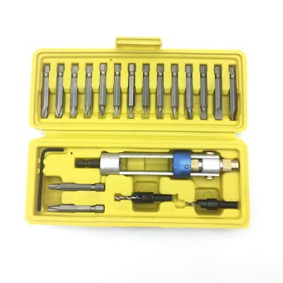 China Wood Drilling HSS Countersink Driver Half Time Drill Bit Set Screwdriver Allen Wrench Tool for sale