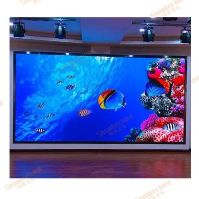 China Pantalla LED fija interior a todo color Front Maintenance Ultra Thin Screen P2 en venta