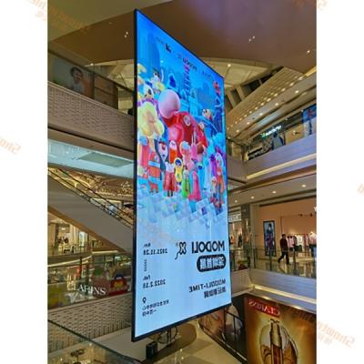 China 3.9x7.8mm 4500cd/M2 transparenter LED Bildschirm farbenreiche LED-Anzeige im Freien zu verkaufen