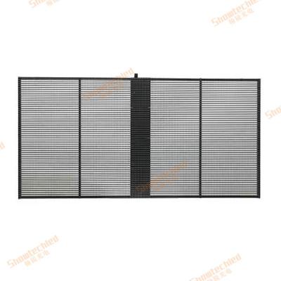 China pantalla LED a todo color interior de la pantalla transparente de cristal de la pantalla LED 3840Hz de 2.6X5.2m m en venta