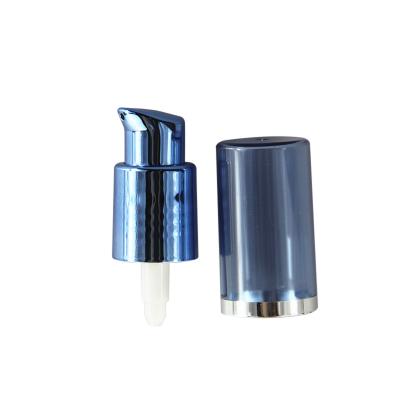 China Hot Selling Non Spill UV Coating Lotion Pump 18/410 With Transparent Over Cap for sale