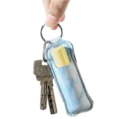 China Wholesale Girls and Daily Life Ladies Fashion Lip Gloss Convenient Bag Commercial Promotion Gift Manufacturer Key Chain for sale