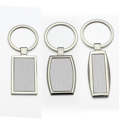 China Customized Wholesale Lilangda China Various Shapes Logo Shapes Key Chain Promotional Gift Sublimation Metal Customized Key Chain for sale