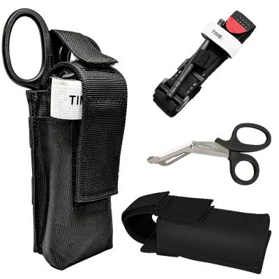 China Fashional Lilangda Medical Scissors Bag Outdoor Sports Small Bag Medical Key Chain Multifunctional Tactical Flashlight Bag for sale