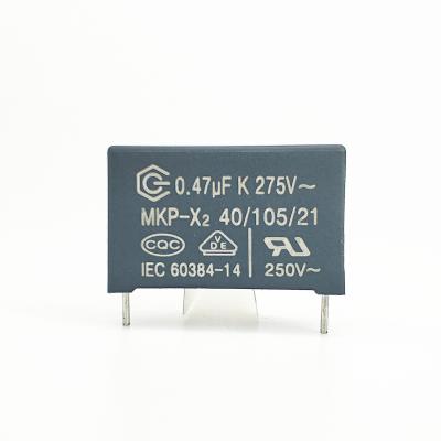 China Induction Cooker MKP/MPP Safety Capacitor 474k x2 Capacitor 275v for sale