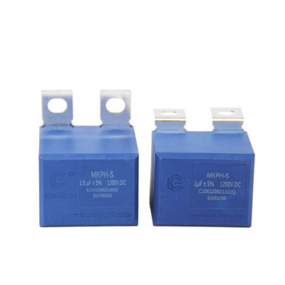 China Box Shaped IGBT Splitter Capacitor Capacitor Price 1000V/1200V/1700V/2000V/3000V MKPH-S for sale