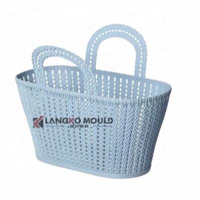 China A Steel Professional Plastic Hollow Laundry Basket Mold Manufacturer In Taizhou for sale