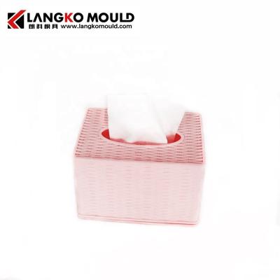 China Plastic Professional Plastic Rattan Injection Cloth Container Mold Maker for sale