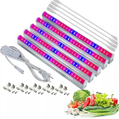 China Seed Seed Growing T5 T8 18W 24W Wholesale Greenhouse Lighting System Red And Blue Plant Grow Tube Full Spectrum Led Lights Hydroponic Grow Lights for sale