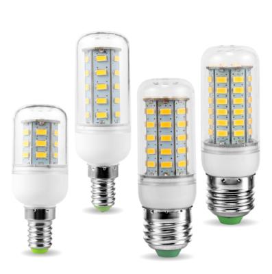 China 15w Garden E14/E27 Spot Light Eye Protection 220v 110v Super Bright Energy Saving High Light Transmission SMD5730 Led Corn Bulb for sale