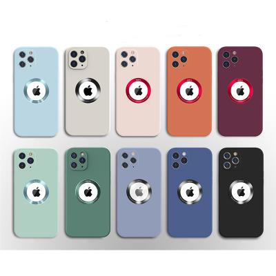 China 2021 New Arrival Anti-fall stype liquid silicone liquid case soft touching colorful design for Iphone 13 pro mini/13/13 pro/13 max for sale