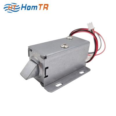 China Locker ; cupboard ; logistics locker; Electromagnetic Lock DC12V Electric Mini Intelligent Solenoid Lock Ultra-thin Vending Machine HomTR For Door Cabinet Drawer for sale