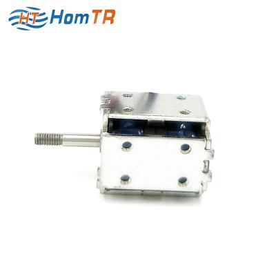 China DC 24v 12v 6v 5v 3v Linear Reciprocating Solenoid Actuator Customized HTOK-0520 for sale