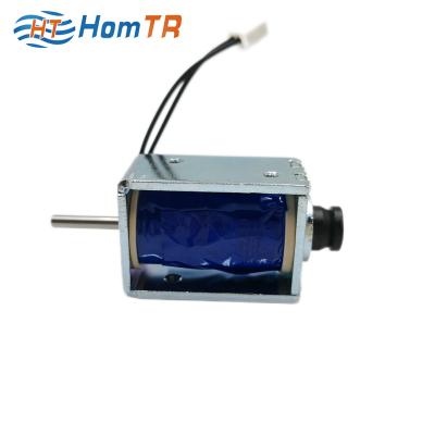 China HomTR High Precision Double Keeping Reciprocating Type Solenoid Coil Guard Electromagnetic Electric Magnetic HTO-1037 for sale