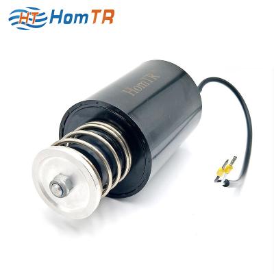 China Tubular type HomTR DC24V iron fitting metal iron solenoid valves sewing valve machine accessories HTT-7598HAE for sale