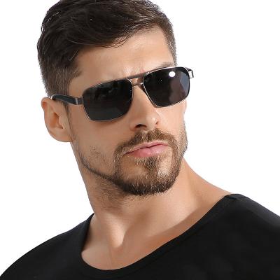 China Newest Fashion Sunglasses MS 201926 Mens TR90 Polarized Lens Custom Logo UV400 Double Bridge Sunglasses Manufacturer China for sale