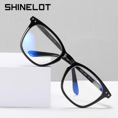 China High Quality Classic Blue Light 91104 MS Reading Glass Slim Blocking With Spring Hinge Temple Frames For Women And Men for sale