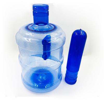 China Making Plastic Bottles For PET Liquid 5 Gallon Package 55mm Neck Height Pet Preform Water Bottle 20L Preform Pet Preform Bottle for sale