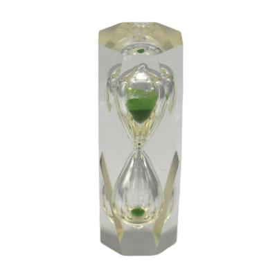 China Fashionable and simple minimalist supply new hourglass crystal timer glue home office incorporated fancy decorations for sale