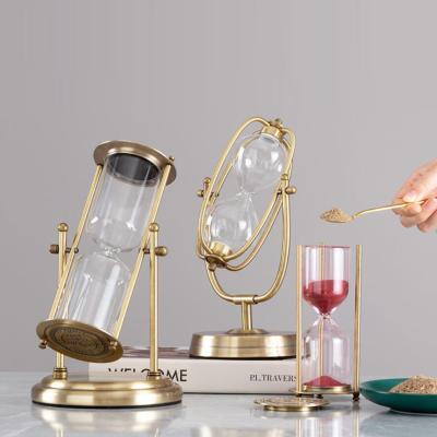 China Modern Custom Sand Timer No Empty Rechargeable Sand Hourglass Sand Timer for sale