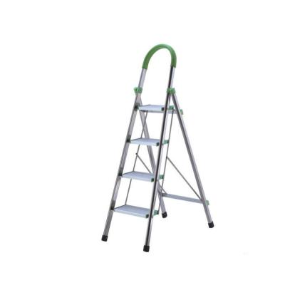 China Aopeng Hot Sales 4 Step Aluminum Folding Ladders Folding Ladders for sale