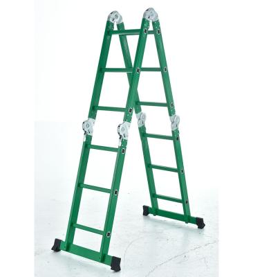 China Universal Folding Ladders Aluminum Folding Extendable Step Ladder for sale