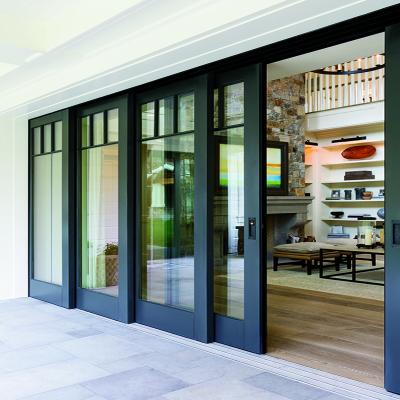 China Interior Ministry Iron Bedroom Sound Insulation Villa Balcony Terrace Partition Living Room Glass Sliding Door Design For Bedroom for sale