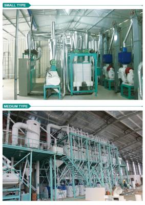 China Processing Line Wheat Flour Production Line Grain Equipment Corn Wheat Flour Mill Grain Milling Plant 5 Tons Per Hour for sale