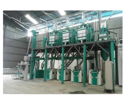 China Flour Mill Machinery Easy Operation Grinder Mill Machine Compound Wheat Flour Machinery Mill Plant for sale