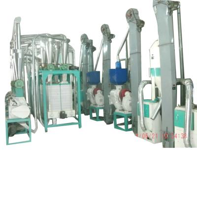 China Mini Easy Operation Flour Mill Machine Single Operation Flour Mill Machine Small Scale Flour Mill Machinery for sale