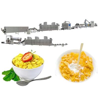 China High efficiency cornflakes high quality food oatmeal breakfast cereal crispy machine for sale