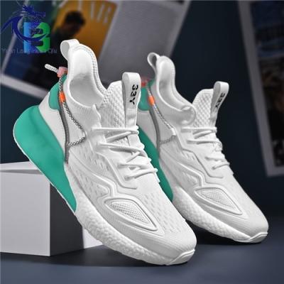 China Breathable Custom Reflective Black Women Knitting Sports Shoes Mens Running Sneakers for sale