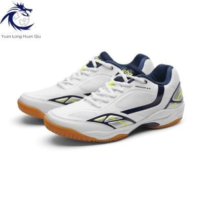 China Custom Brand Hot Selling Professional Indoor Sports Rubber Badminton White Shoes Custom Made For Men for sale