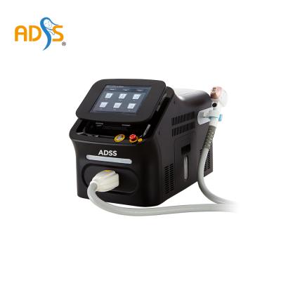 China 2020 ADSS Hair Removal Diode Laser 808nm Diodo Hair Removal Beauty Equipment For Salons Portable Hair Laser Machine, For Commercial for sale