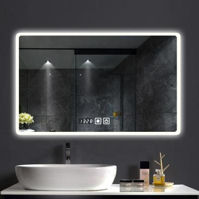 China High Quality Led Mirror Light Hotel Mirror Light Bathroom Touch Multicolor Anti-Fog Mirror Light for sale