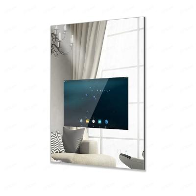 China Luminous smart TV mirror bathroom with wifi Android backlit smart bathroom mirror for sale