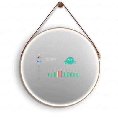 China Smart LED Light Hotel Illuminated Smart Android Touch Screen TV Living Mirror For Bathroom Smart Mirror for sale