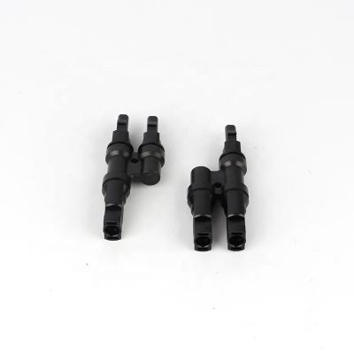 China USFULL Solar Power T Type - 2 To 1 PPO Plug To 1000VDC Solar PV Branch PV Connector for sale