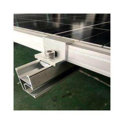 China Corrosion Resistance Good Quality Metal Various Roof Solar Panel Bracket Aluminum End Clamp for sale