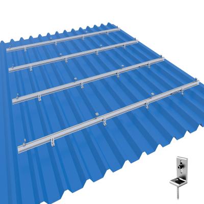 China Good Corrosion Resistance Technology Production Solar Panel Roof L-Foot Mount Frame Solar for sale