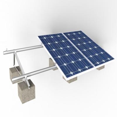 China New Price Cost Effective New Installation Type Aluminum Triangle Roof Track System Solar Brackets for sale