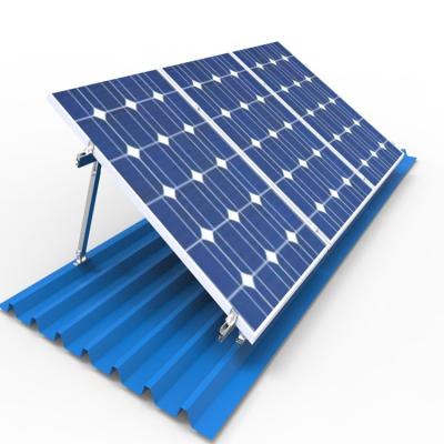 China New Cost Effective Aluminum Solar Flat Roof Kit Adjustable Solar Tracking System for sale