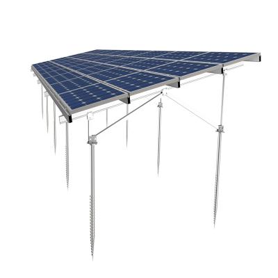 China Special Hot Selling Aluminum Ground System Cost Effective Solar Panel Mounting Type W Type for sale