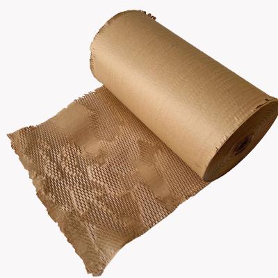 China Recyclable Paper Recyclable Honeycomb Wrapping Paper Cushioning Wrapping Honeycomb Paper for sale