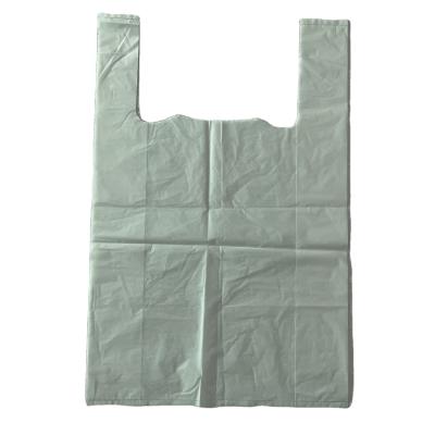 China Recyclable Custom Printed Plastic T Shirt Bags Shopping Bag Wholesale Free Sample for sale