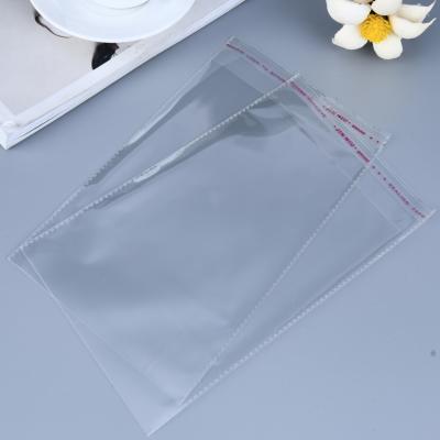 China Wholesale Recyclable Cheap Clear Self Adhesive Seal Clothes Opp Packing Plastic Bag /clear T-shirt Poly Bag for sale