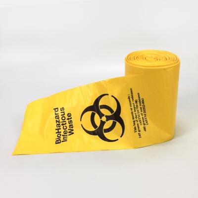 China Recyclable Wholesale Roll Bag For Package Waste Bags Medical Waste Bags Plastic Used In Hospital for sale