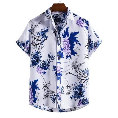 China Breathable Unique Design Men Button Down Short Sleeve Short Sleeve Shirt Men Button Up Short Sleeve for sale